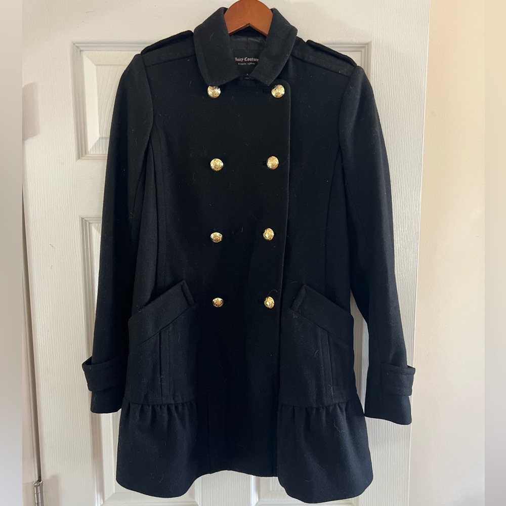 Juicy Couture - Black Peacoat